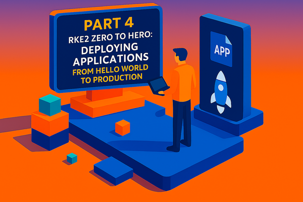 Part 4 - RKE2 Zero to Hero: Deploying Applications - From Hello World to Production